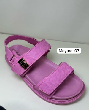 Wild Diva Mayara-07 Double Strap Platform Sandals