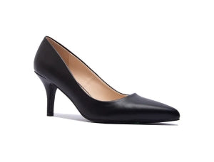 Qupid Pointy Toe Women's Court Heel Office Shoes