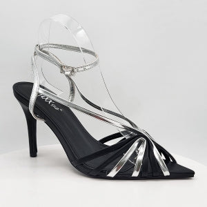 Gerrica Strappy Slingback Pointy Toe Stiletto Heel