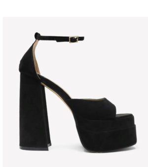 Ankle Strap Block Heel Platform Sandal – Trendy & Comfy | Estelle Shoe