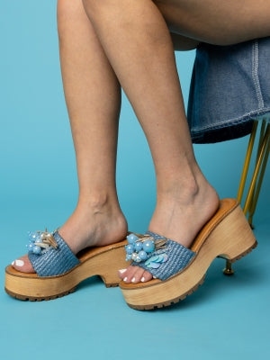 Block Heel Platform Sandals – Stylish & Comfy | Estelle Shoes