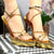 So Me Kyla Strappy Pointy Toe Platform Tail Heel Sandals